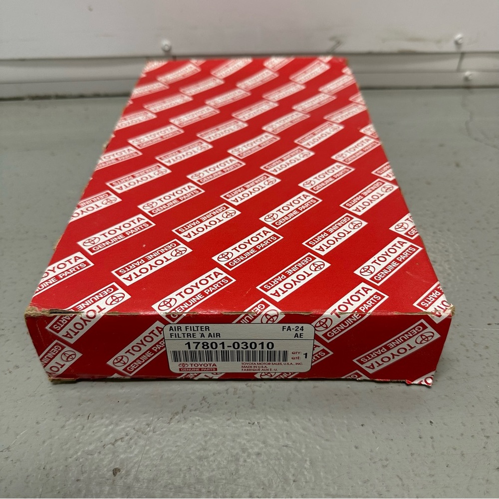 Genuine Toyota OEM Air Filter 17801-03010 - New In Box